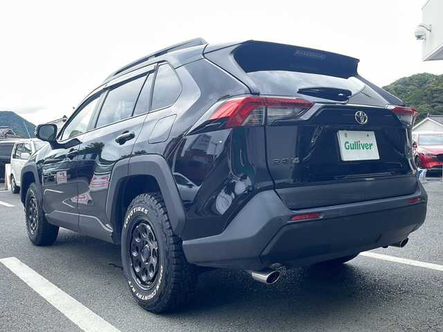 トヨタ ＲＡＶ４ アドベンチャー オフロードPKGⅡ 京都府 2023(令5)年 1.1万km アティチュードブラックマイカ 純正１０．５インチナビ　アラウンドビューモニター　プリクラッシュセーフティ　レーダークルーズコントロール　ブラインドスポットモニター　シートベンチレーター　メモリーシート　前後ドラレコ　禁煙車