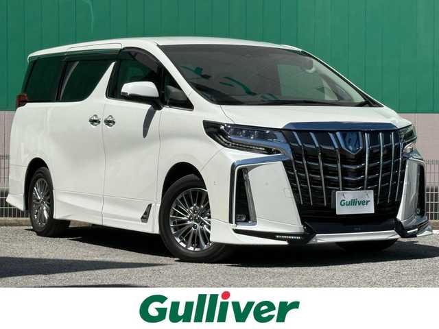 トヨタ アルファードハイブリット SR Cパッケージ 千葉県 2022(令4)年 6万km ホワイトパールクリスタルシャイン 純正10.5インチメモリーナビ/JBLプレミアムサウンド/フルセグTV/CD/DVD/BT/USB/HDMI/TRDフルエアロ/パノラミックビューモニター/フリップダウンモニター/レーダークルーズコントロール/パワーバックドア/両側パワースライドドア/黒革シート/1列目2列目パワーシート/D/N席シートヒーター/エアシート/パーキングアシスト/デジタルインナーミラー/ステアリングヒーター/ブラインドスポットモニター/トヨタセーフティセンス