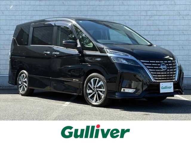 日産 セレナ ハイウェイスター V 大阪府 2020(令2)年 3.3万km ダイヤモンドブラック フリップダウンモニター/純正10型ナビ/アラウンドビューモニター/プロパイロット/エマージェンシーブレーキ/両側パワースライドドア/デジタルミラー/シートヒーター/ステアリングヒーター/ドライブレコーダー/ビルトインETC/純正アルミホイール/LEDヘッドライト/電子パーキングブレーキ/スマートキー×2