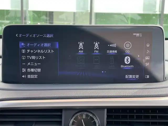 レクサス ＲＸ 450h Fスポーツ 和歌山県 2019(令1)年 3.4万km グラファイトブラックガラスフレーク 後期型/3眼LED/12.3インチナビ/全方位カメラ/衝突軽減ブレーキ/ブラインドスポットモニター/レーダークルコン/前後コーナーセンサー/オートライト/サンルーフ/ビルトインETC2.0/ドラレコ/ヘッドアップディスプレイ/シートヒーター/シートベンチレーション/パワーシート/シートメモリー/ステアリングヒーター/ステアリングリモコン/AC100V充電/電動リアゲート/パドルシフト
