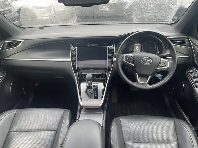 トヨタ ハリアー ハイブリッド プログレス メタル&レザーP 道北・旭川 2019(令1)年 2.1万km ブラック JBLサウンドシステム/全方位カメラ/フルセグTV/サンルーフ/コーナーセンサー/パワーバックドア/レザーシート/前席パワーシート/前席シートヒーター&クーラー/ドライブレコーダー/ETC2.0