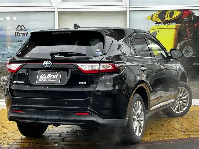 トヨタ ハリアー ハイブリッド プログレス メタル&レザーP 道北・旭川 2019(令1)年 2.1万km ブラック JBLサウンドシステム/全方位カメラ/フルセグTV/サンルーフ/コーナーセンサー/パワーバックドア/レザーシート/前席パワーシート/前席シートヒーター&クーラー/ドライブレコーダー/ETC2.0