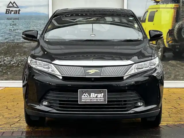 トヨタ ハリアー ハイブリッド プログレス メタル&レザーP 道北・旭川 2019(令1)年 2.1万km ブラック JBLサウンドシステム/全方位カメラ/フルセグTV/サンルーフ/コーナーセンサー/パワーバックドア/レザーシート/前席パワーシート/前席シートヒーター&クーラー/ドライブレコーダー/ETC2.0