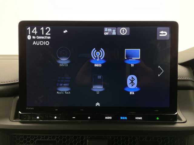 ホンダ ステップワゴン スパーダ eHEV 長野県 2025(令7)年 0.1千km クリスタルブラックパール 届出済未使用車/純正メモリナビ&フルセグTV&CD&DVD&USB&BT/ホンダセンシング/アダプティブクルーズコントロール/レーンキープアシスト/衝突軽減ブレーキ/ブラインドスポットインフォメーション/クリアランスソナー/標識認識表示/両側パワースライドドア/パワーバックドア/ハーフレザーシート/前席シートヒーター/ステアリングスイッチ/パドルシフト/2列目オットマン/2列目サンシェード/バックカメラ/LEDヘッドライト/オートライト/フロントフォグランプ/電動格納ミラー/ウィンカーミラー/電動ホールド/ブレーキホールド/純正16インチAW装着/プッシュスタート/スマートキー/スペアキー1本/取扱説明書/新車保証書