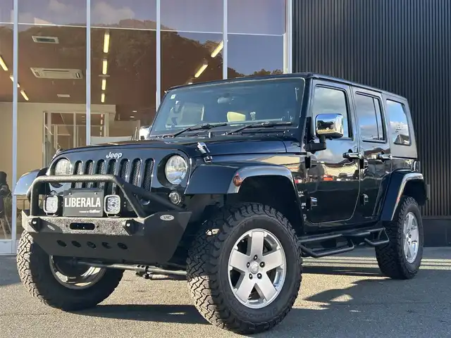 クライスラー・ジープ ジープ ラングラー アンリミテッド スポーツ4AT 福岡県 2010(平22)年 12.1万km 黒 All-Terrainタイヤ/社外オーディオ/ATOTO/Bluetooth/XRC/TERAFLEX/リフトアップ/Bカメラ/サイドカメラ/ETC/純正フロアマット/純正18インチAW/社外LEDライト/保証書/取扱説明書/リモコンキー