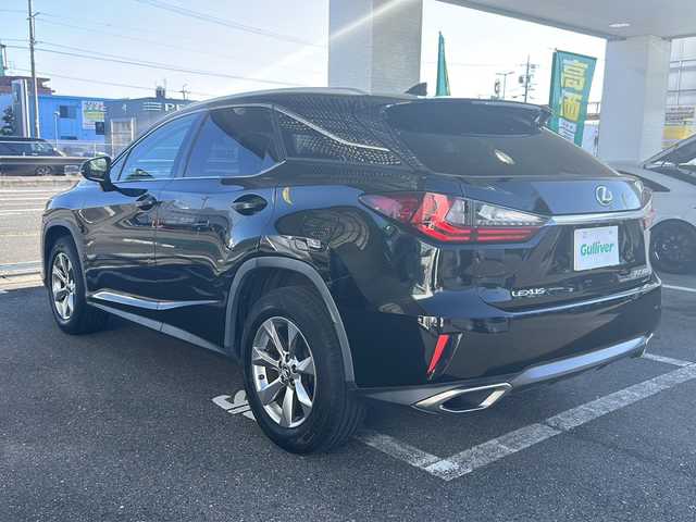 レクサス ＲＸ 300 愛知県 2018(平30)年 9.8万km ブラック ワンオーナー/純正HDDナビ/【フルセグ・DVD再生可・CD・Bluetooth】/バックカメラ/ビルトインETC2.0/後席モニター２セット/Lexus Safety System＋/【プリクラッシュセーフティシステム・レーンキーピングアシスト・レーダークルーズコントロール・インテリジェントクリアランスソナー】/パワーバックドア/横滑り防止機能/アイドリングストップ/オートライト/電動格納ミラー/ウィンカーミラー/プッシュスタート/スマートキー/スペアキーあり/新車保証書/取扱説明書