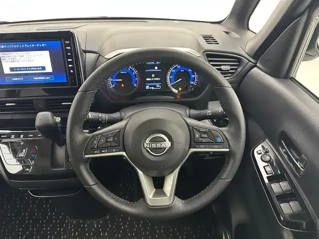 日産 ルークス HWS Gターボ プロパイロットED 兵庫県 2025(令7)年 0.1千km ベージュⅡ 純正ディスプレイオーディオ/（BT、HDMI、カープレイ）/全方位カメラ/デジタルインナーミラー/両側パワースライドドア/プロパイロット/電子パーキング/ブレーキホールド/オートライト/LEDヘッドライト/純正フロアマット/ターボ過給機/純正アルミホイール/前後コーナーセンサー/レザーシート