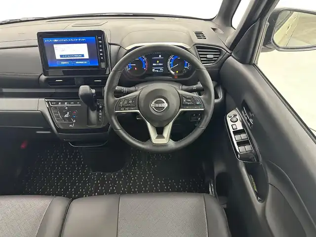 日産 ルークス HWS Gターボ プロパイロットED 兵庫県 2025(令7)年 0.1千km ベージュⅡ 純正ディスプレイオーディオ/（BT、HDMI、カープレイ）/全方位カメラ/デジタルインナーミラー/両側パワースライドドア/プロパイロット/電子パーキング/ブレーキホールド/オートライト/LEDヘッドライト/純正フロアマット/ターボ過給機/純正アルミホイール/前後コーナーセンサー/レザーシート