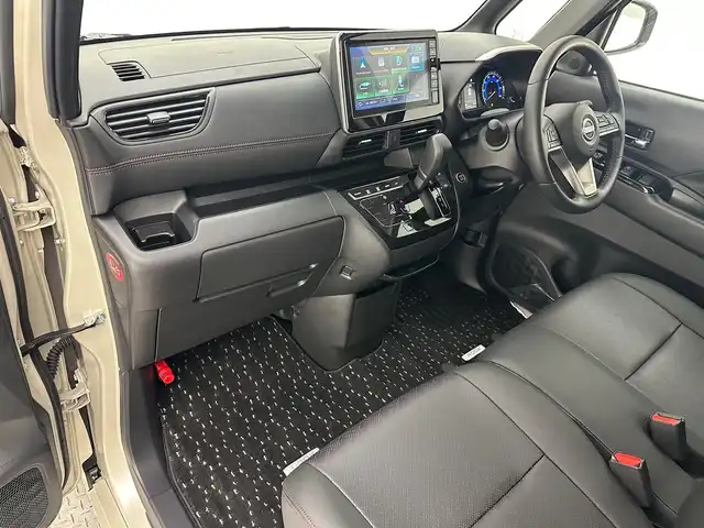 日産 ルークス HWS Gターボ プロパイロットED 兵庫県 2025(令7)年 0.1千km ベージュⅡ 純正ディスプレイオーディオ/（BT、HDMI、カープレイ）/全方位カメラ/デジタルインナーミラー/両側パワースライドドア/プロパイロット/電子パーキング/ブレーキホールド/オートライト/LEDヘッドライト/純正フロアマット/ターボ過給機/純正アルミホイール/前後コーナーセンサー/レザーシート