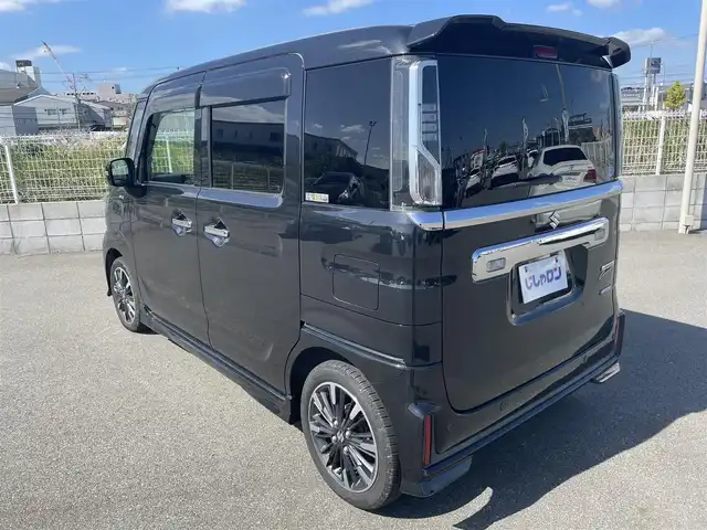 スズキ スペーシア カスタム HYBRID XS 大阪府 2018(平30)年 5万km ブルーイッシュブラックパール3 ”(株)IDOMが運営する【じしゃロン堺店】の自社ローン専用車両になります。/こちらは現金またはオートローンご利用時の価格です。自社ローンご希望の方は別途その旨お申付け下さい”