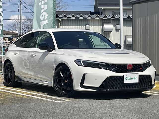 ホンダ シビック タイプR 宮城県 2023(令5)年 0.2万km チャンピオンシップホワイト 純正メーカーナビ（FM:AM:BT:TV）/レーダークルコン/BSM/レーンキープアシスト/USBポート/ブレーキホールド/ビルトインETC2.0/バックカメラ/プリクラッシュセーフティー/コーナーセンサー