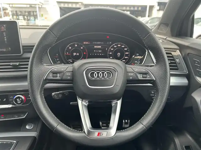 アウディ Ｑ５ 40TDIクワトロ スポーツ 滋賀県 2020(令2)年 3.3万km ミトスブラックメタリック ワンオーナー/マトリクスLEDヘッドライト/Bang＆olufsenサウンド/バーチャルコックピット/ブラックハーフレザー／シートヒーター／メモリ付きPシート/パワーバックドア/ルーフレール/ACC/BSM/３６０°カメラ/純正ナビ／Bluetooth／USB／aux/ETC２．０/フルセグテレビ