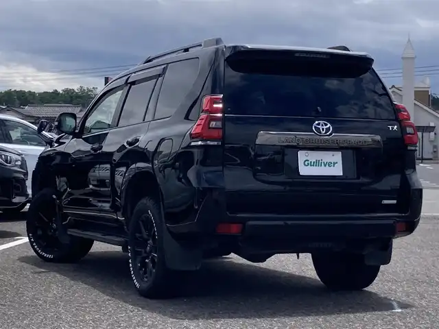 トヨタ ランドクルーザー プラド TX Lパッケージ ブラックED 島根県 2021(令3)年 7.4万km ブラック 4WD/ディーラーOPナビ(CD/DVD/BT/フルセグ)/サンルーフ/プリクラッシュセーフティー/レーンディパーチャーアラート/ロードサインアシスト/レーダークルーズコントロール/オートハイビーム/ビルトインETC/前席パワーシート/前席シートヒーター /前席シートベンチレーション/オートライト/LEDヘッドライト/ルーフレール/純正フロアマット/純正ドアバイザー