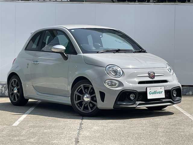アバルト ５９５ ツーリズモ 青森県 2018(平30)年 4.6万km グレー ターボ/純正ディスプレイオーディオ/【AM/FM/USB/BT/AUX】/MTモード付AT/スポーツモード/フォグランプ/黒レザーシート/パドルシフト/ステアリングスイッチ/コーナーセンサー/純正フロアマット/純正AWスタッドレスタイヤ積込