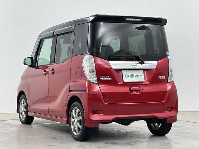 日産 デイズ ルークス ハイウェイスター Xターボ 道央・札幌 2019(平31)年 5.2万km スパークリングレッド/ブラック ・４WD/ターボ/・エマージェンシーブレーキ/・純正ディーラー OPナビ/・DVD.CD.SD.Bluetooth/・アラウンドビューモニター/・バックカメラ /・左パワースライドドア /・純正エンジンスターター/・スマートキー/スペアーキー/・LEDライト/オートハイビーム/・サマータイヤAW付き積込/・シートヒーター
