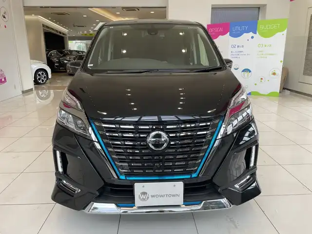 日産 セレナ e－パワー HWS V アーバンクロム 埼玉県 2022(令4)年 2.1万km ダイヤモンドブラック エマージェンシーブレーキ　/プロパイロット　/純正10インチメモリナビ/　　CD/DVD/BT/フルセグ　/アラウンドビューモニター　/両側パワースライドドア　/LEDオートライト　/純正16インチアルミホイール /インテリミラー/ステアリングスイッチ/電子パーキング /純正ETC