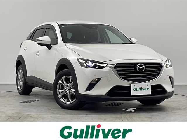 マツダ ＣＸ－３ 15S ツーリング 愛知県 2020(令2)年 1.4万km スノーフレイクホワイトパールマイカ /純正ナビ//CD　DVD　BT　フルセグTV　USB　FM　AM　AUX//アラウンドビューモニター//ビルトインＥＴＣ　//ＭＴモード付ＡＴ　//スマートキー//スペアキー//純正フロアマット　//ステアリングボタン//コーナーセンサー//電動格納ウィンカーミラー//プッシュスタート//純正ドアバイザー//オートライト