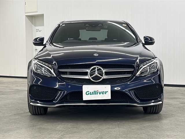 メルセデス・ベンツ Ｃ２００ 4マチックアバンギャルド 長崎県 2018(平30)年 16万km カバンサイトブルー アクティブブレーキアシスト/・アクティブレーンキーピングアシスト/・アダプティブハイビームアシスト/・アダプティブハイビームアシスト/・アクティブライトシステム/・アクティブブラインドスポットアシスト/純正マルチナビ/・フルセグ/・DVD/・CD/・Bluetooth/・バックカメラ/黒レザーシート/前席シートヒーター/前席パワースライド（運転席メモリ付）/パドルシフト/純正18インチアルミ/ドライブレコーダー/純正ETC/クルーズコントロール/プッシュスタート/スマートキー/取説/保証書