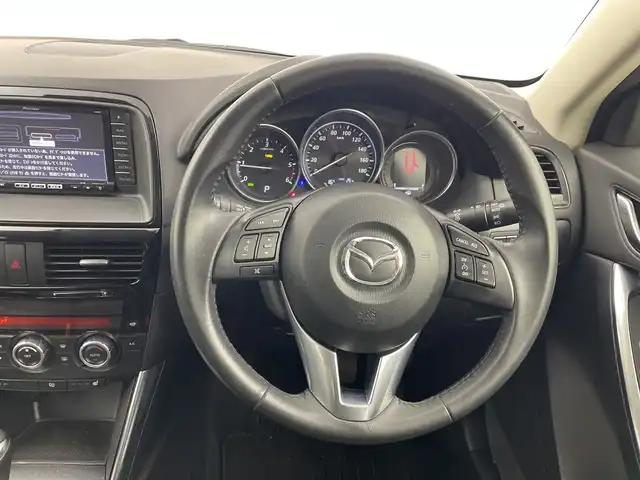 マツダ ＣＸ－５ XD Lパッケージ 群馬県 2014(平26)年 6.1万km クリスタルホワイトパールマイカ 純正7インチナビ/・AM/FM/CD/DVD/Bluetooth/フルセグ/SD/=======/純正７インチナビ　レザーシート　クルーズコントロール　前席シートヒーター　バックカメラ　運転席パワーシート　ＥＴＣ　ＨＩＤヘッドランプ　アイドリングストップ　電格ミラー　スマートキー　禁煙車