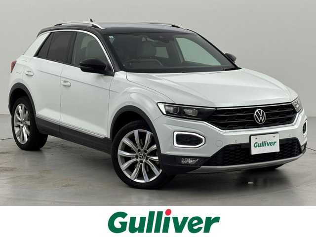 フォルクスワーゲン ＶＷ Ｔ－ロック TDI スポーツ 福岡県 2021(令3)年 7万km 白 純正ナビ　/バックカメラ　/ビルトインETC２．０　/前後ドラレコ　/レーダー探知機　/レーダークルコン　/コーナーセンサー　/ブラインドスポットモニター　/アイドリングストップ　/パドルシフト　/シートヒーター　/ルーフレール　/純正１８インチアルミホイール　/LEDヘッドライト