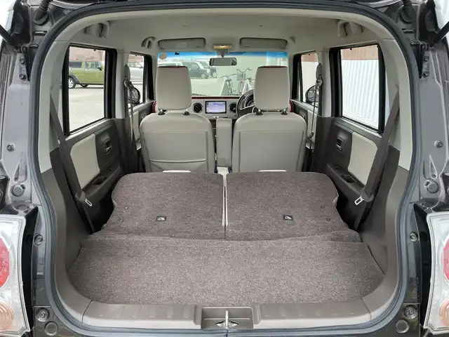 スズキ ラパン ショコラ G 佐賀県 2015(平27)年 1万km アーバンブラウンパールメタリック 社外SDナビゲーション/・ワンセグTV/AM/FM/CD/アイドリングストップ/ブラウンレザーシート(合皮)/ISOFIX対応/プッシュスタート/スマートキー/革巻きステアリング/純正キセノンヘッドライト/ドアバイザ―/取扱説明書/スペアキー１本