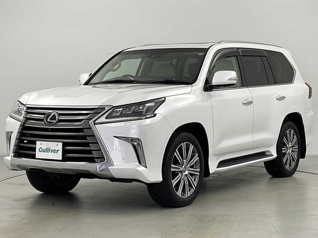 レクサス ＬＸ 570 新潟県 2016(平28)年 2.2万km ホワイトパールクリスタルシャイン ・4WD/・寒冷地仕様/・サンルーフ/・マークレビンソン/・メーカーナビ&CD&DVD&SD&BT&TV/・アラウンドビューモニター/・レクサスセーフティー/・プリクラッシュセーフティー/・LDA/RCTA/BSM/ACC/AHB/HUD/・クリアランスソナー/・ステアリングヒーター/・パワーバックドア/・パドルシフト/・ベージュレザーシート/・メモリ付パワーシート /・前席シートヒーター /・前席シートベンチレーション/・ステアリングヒーター/・マルチテレインセレクト/・クロールコントロール/・ヒルスタートアシストコントロール/・ビルトインETC2.0/・ヘッドライトクリーナー/・3眼LEDオートライト/・純正21インチAW