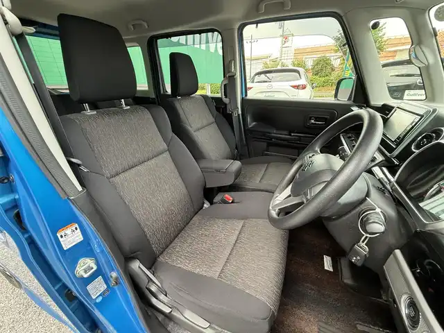 スズキ スペーシア カスタム HYBRID GS 千葉県 2018(平30)年 2.7万km ブリスクブルーM 純正ナビ（CD/DVD/Bluetooth）/スズキセーフティサポート/・デュアルセンサーブレーキサポート/・誤発進抑制機能/・車線逸脱警報/・ふらつき警報/・先行車発進お知らせ機能/・標識認識機能/・後退時ブレーキサポート/・後方誤発進抑制機能/・リヤパーキングセンサー/プッシュスタート/アイドリングストップ/フォグランプ/リヤ席サイドサンシェード/ヘッドアップディスプレイ