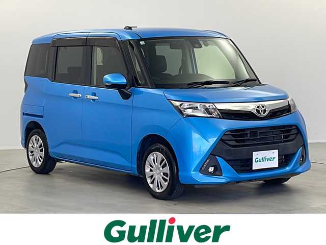 トヨタ タンク G S 栃木県 2018(平30)年 2.7万km ファインブルーマイカメタリック 純正ナビ/AM FM CD SD AUX BT ワンセグTV/前方ドライブレコーダー/両側パワースライドドア/バックカメラ/衝突軽減ブレーキ/クルーズコントロール/アイドリングストップ/ステアリングスイッチ/オートエアコン/電動格納ミラー/純正フロアマット/プッシュスタート/スマートキー/フォグランプ
