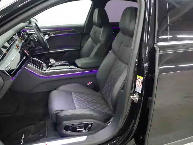 アウディ Ｓ８ クワトロ 兵庫県 2021(令3)年 4.1万km ミトスブラックメタリック パノラマサンルーフ/Bang & Olfsen 3D Advanced Sound System/レーザーライトパッケージ/アルカンタラヘッドライニング/アダプティブウインドウスクリーンワイパー/オプション２１インチアルミホイール/エアクオリティパッケージ/カラードブレーキキャリパーレッド/コンフォートパッケージ/バーチャルコックピット/純正ナビ/全方位カメラ/ヘッドアップディスプレイ/Apple Carplay/全席パワーシート/シートヒーター/ベンチレーター/電動トランクリッド/センターエアバッグ/本革シート