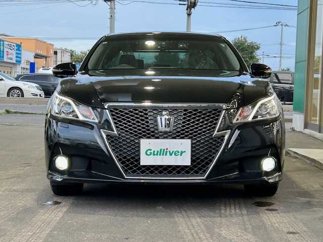 トヨタ クラウン アスリート G i－Four 道東・釧路十勝 2013(平25)年 6万km プレシャスブラックパール ４WD/純正HDDナビ/CD/DVD/BT/MSV/フルセグTV/バックカメラ/サンルーフ/クルーズコントロール/レザーシート/前席シートヒーター/前席エアーシート/前席パワーシート/前後ドライブレコーダー/革巻ステアリング/ETC/電動リアサンシェード/カーテンエアバック/冬タイヤ積み込み