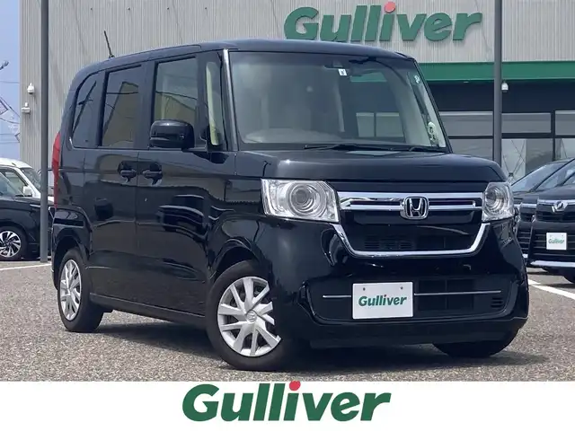 ホンダ Ｎ ＢＯＸ L 島根県 2021(令3)年 4.2万km クリスタルブラックパール ディーラーOPメモリナビ(CD/DVD/BT/フルセグ)/左側パワースライドドア /衝突軽減ブレーキ/路外逸脱抑制システム/レーダークルーズコントロール/レーンキープアシスト/標識認識/前席シートヒーター /前方ドライブレコーダー/オートライト/LEDヘッドライト/プッシュスタート/電動格納ミラー/ミラーウィンカー /純正フロアマット/取扱説明書/保証書