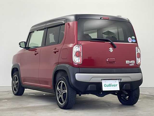 スズキ ハスラー G ターボ 秋田県 2018(平30)年 2.4万km フェニックスレッドパール/ブルーイッシュブラックパール ４ＷＤ/デュアルカメラブレーキサポート/社外ＳＤナビ/　(CD/ワンセグTV/FM/AM)/シートヒーター（D/N席）/プッシュスタート/スマートキー/グリップコントロール　/ヒルディセントコントロール/オートライト/アイドリングストップ/ドアバイザー/純正フロアマット/ドライブレコーダー/ＥＴＣ