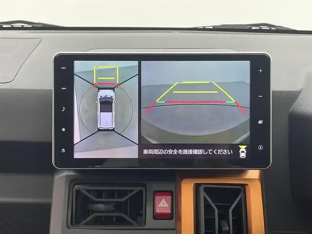 ダイハツ タフト G ターボ 福井県 2021(令3)年 2.5万km フォレストカーキメタリック パノラマルーフ　純正９型ナビ　全周囲Ｃ　レーダークルーズ　フルセグ　シートヒーター　ＤＶＤ再生　Ｂｌｕｅｔｏｏｔｈ　ＥＴＣ　純正１５ＡＷ　オートＬＥＤライト　フォグランプ　電動パーキングブレーキ