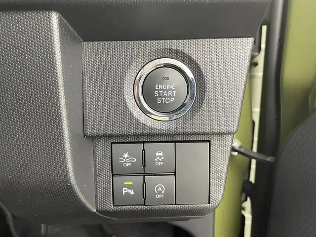 ダイハツ タフト G ターボ 福井県 2021(令3)年 2.5万km フォレストカーキメタリック パノラマルーフ　純正９型ナビ　全周囲Ｃ　レーダークルーズ　フルセグ　シートヒーター　ＤＶＤ再生　Ｂｌｕｅｔｏｏｔｈ　ＥＴＣ　純正１５ＡＷ　オートＬＥＤライト　フォグランプ　電動パーキングブレーキ