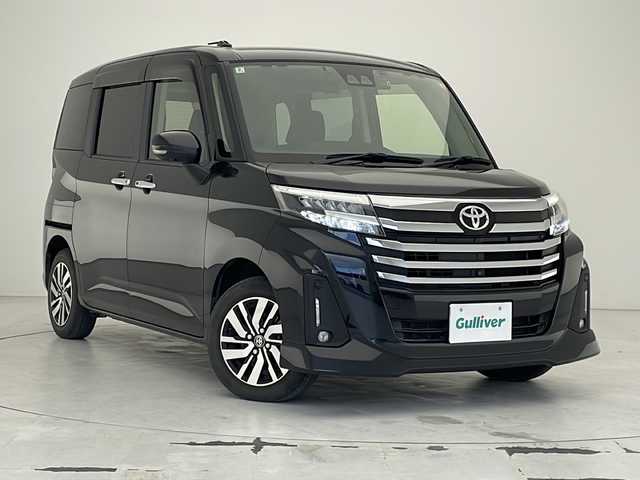 トヨタ ルーミー カスタムG 沖縄県 2022(令4)年 3.6万km ブラックマイカメタリック 純正ナビ　【NSZT-W68T】/フルセグＴＶ　/ＣＤ　/ＤＶＤ　/バックカメラ　/Ｂｌｕｅｔｏｏｔｈ　/レーダークルーズコントロール　/ドライブレコーダー　DC-DR652/ＥＴＣ　/ＬＥＤライト　/プッシュスタート　/スマートキー/両側パワースライドドア/純正フロアマット
