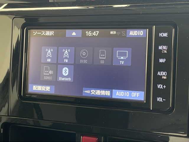 トヨタ ルーミー カスタムG 沖縄県 2022(令4)年 3.6万km ブラックマイカメタリック 純正ナビ　【NSZT-W68T】/フルセグＴＶ　/ＣＤ　/ＤＶＤ　/バックカメラ　/Ｂｌｕｅｔｏｏｔｈ　/レーダークルーズコントロール　/ドライブレコーダー　DC-DR652/ＥＴＣ　/ＬＥＤライト　/プッシュスタート　/スマートキー/両側パワースライドドア/純正フロアマット