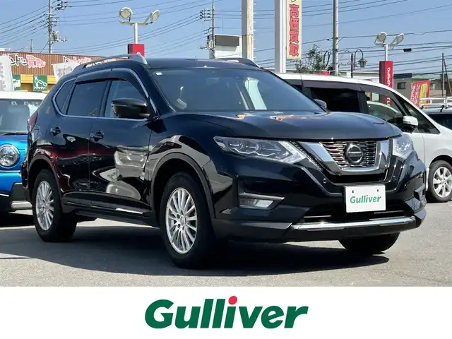 日産 エクストレイル 20Xi Vセレクション 群馬県 2020(令2)年 5.1万km ダイヤモンドブラック 4WD/純正10型ナビ(MM520D-L)/CD・DVD・SD・USB/BT・HDMI・フルセグTV/デジタルインナーミラー/ビルトインETC/アラウンドビューモニター/クルーズコントロール/パワーバックドア/プロパイロット/前席パワーシート/全席シートヒーター/純正フロアマット/純正AWのみ積込/　(225/60/R18)