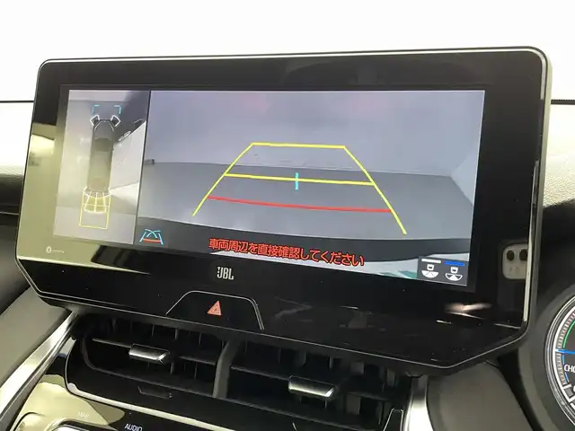トヨタ ハリアー ハイブリッド Z レザーパッケージ 熊本県 2020(令2)年 7.1万km プレシャスブラックパール 調光パノラマルーフ　/ＪＢＬ１２．３インチナビ（ＡＵＸ・ＢＴ・フルセグ・ＵＳＢ）/全周囲カメラ　/社外前後ドライブレコーダー（ZDR-025）　/レーダークルーズコントロール/ビルトインＥＴＣ２．０　/パワーバックドア　/前席シートヒーター/前席エアーシート/前席パワーシート/ステアリングヒーター/衝突軽減ブレーキ/レーンキープアシスト/横滑り防止/ブラインドスポットモニター/デジタルインナーミラー/レザーシート/純正フロアマット/純正19インチAW/オートライト/オートマチックハイビーム/LEDヘッドライト/フォグランプ/スマートキー/プッシュスタート