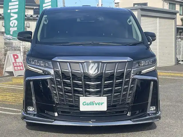 トヨタ アルファード S Cパッケージ 宮城県 2021(令3)年 5.7万km ブラック ワンオーナー/純正ナビ/(フルセグTV、DVD、ライオ、BT)/モデリスタエアロ/デジタルインナーミラー/ツインムーンルーフ/社外前後ドラレコ/ＢＳＭ/純正１２．１型フリップダウン式モニター/ＴＶキャンセラー/ビルトインＥＴＣ/パワーバックドア/パワーシート/（運転席、助手席、セカンドシート）/シートヒーター、エアシート/（運転席、助手席）/ステアリングヒーター/シートポジションメモリー/オートハイビーム/LTA/レーダークルーズコントロール/USBポート/純正フロアマット/純正エントランスマット/純正アルミホイールサマータイヤ/(235/50R18)