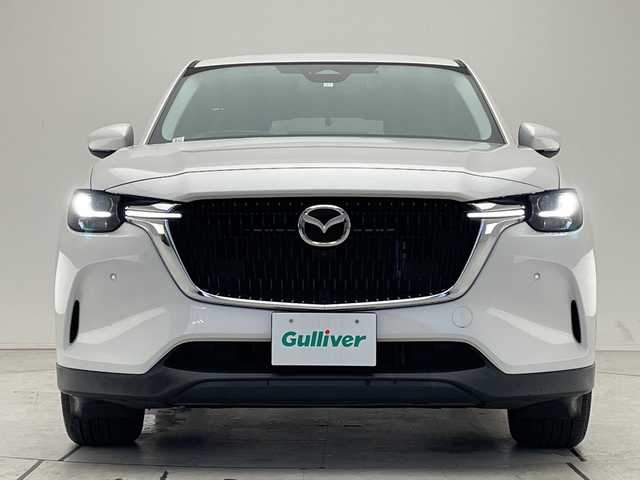 マツダ ＣＸ－６０ XD Sパッケージ 愛知県 2023(令5)年 2.4万km ロジウムホワイトプレミアムメタリック 純正12.4型ナビ SDカードなし/全方位カメラ/レーダークルーズコントロール/シートヒーター/バックカメラ/パワーシート/ヘッドアップディスプレイ/コーナーセンサー/純正アルミホイール/ブラインドスポットモニター/LEDヘッドライト/パドルシフト/ステアリングヒーター/オートマチックハイビーム/ドライブレコーダー/ETC/ワイヤレス充電機/衝突軽減システム/フルセグ/Bluetooth/ステアリングスイッチ/スマートキー/プッシュスタート