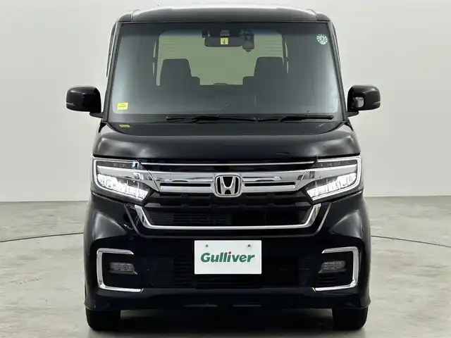 ホンダ Ｎ ＢＯＸ カスタム L 福岡県 2022(令4)年 2万km クリスタルブラックパール 純正ナビ（フルセグＴＶ）　/バックカメラ　/ＥＴＣ　/３６０°ドラレコ　/ＡＣＣ　/コーナーセンサー　/衝突軽減ブレーキ　/レーンキープ　/先行車発進お知らせ　/両側電動スライドドア　/純正１４インチＡＷ　/シートヒーター