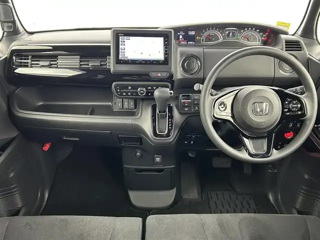 ホンダ Ｎ ＢＯＸ カスタム L 福岡県 2022(令4)年 2万km クリスタルブラックパール 純正ナビ（フルセグＴＶ）　/バックカメラ　/ＥＴＣ　/３６０°ドラレコ　/ＡＣＣ　/コーナーセンサー　/衝突軽減ブレーキ　/レーンキープ　/先行車発進お知らせ　/両側電動スライドドア　/純正１４インチＡＷ　/シートヒーター