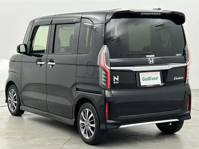 ホンダ Ｎ ＢＯＸ カスタム L 福岡県 2022(令4)年 2万km クリスタルブラックパール 純正ナビ（フルセグＴＶ）　/バックカメラ　/ＥＴＣ　/３６０°ドラレコ　/ＡＣＣ　/コーナーセンサー　/衝突軽減ブレーキ　/レーンキープ　/先行車発進お知らせ　/両側電動スライドドア　/純正１４インチＡＷ　/シートヒーター