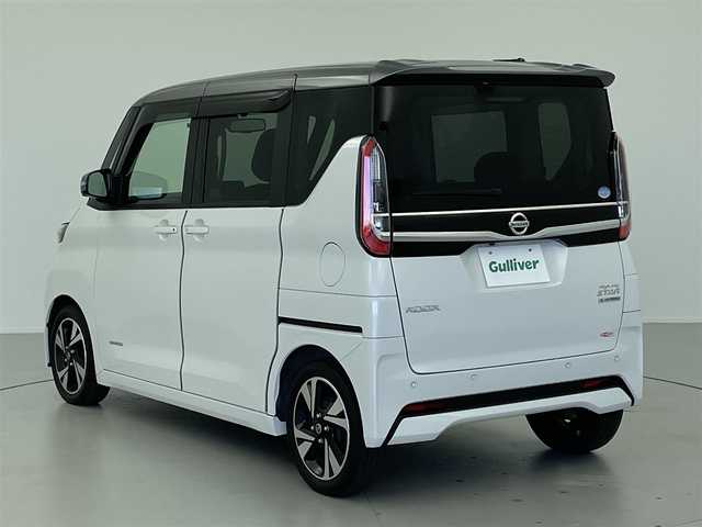 日産 ルークス HWS Gターボ プロパイロットED 岐阜県 2020(令2)年 7万km チタニウムグレーM/シルキーホワイト 純正ナビ/アラウンドビューモニター/エマージェンシーブレーキ/純正15インチアルミホイール/プロパイロット/フルセグTV/LEDヘッドライト/ドライブレコーダー/プッシュスタート/電動格納ミラー/ETC