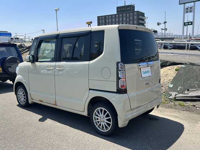ホンダ Ｎ ＢＯＸ G Lパッケージ 新潟県 2013(平25)年 5.9万km ヒダマリアイボリーパール 純正ギャザーズナビ（CD・DVD・BT・TV）/ETC/バックカメラ/片側パワースライドドア/プッシュスタート/コーナーセンサー/ドアバイザー/コーナーセンサー/ミラーウインカー/スマートキー