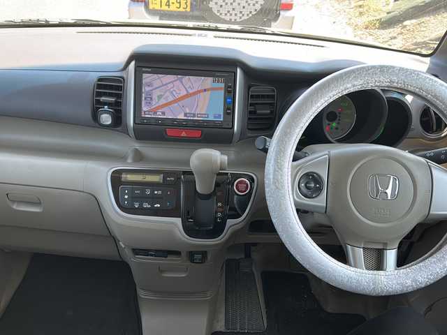 ホンダ Ｎ ＢＯＸ G Lパッケージ 新潟県 2013(平25)年 5.9万km ヒダマリアイボリーパール 純正ギャザーズナビ（CD・DVD・BT・TV）/ETC/バックカメラ/片側パワースライドドア/プッシュスタート/コーナーセンサー/ドアバイザー/コーナーセンサー/ミラーウインカー/スマートキー