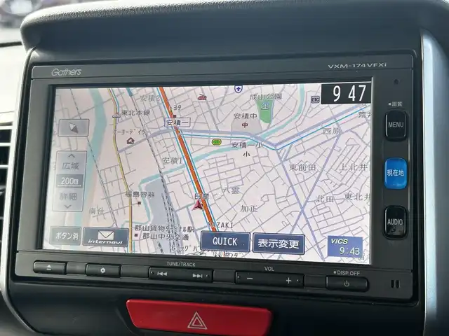 ホンダ Ｎ ＢＯＸ G ターボ SSパッケージ 福島県 2016(平28)年 7.3万km プレミアムホワイトパールⅡ 純正ナビゲーション/型番：VXM-174VFXi/【CD/DVD/SD/BT/TV】/バックカメラ/ビルトインETC/両側電動スライドドア/前席シートヒーター/パドルシフト/クルーズコントロール/シートバックテーブル/リアドアシェード/HIDオートライト/スチールホイール＋スタドッレスセット車載/155/65R14/純正フロアマット