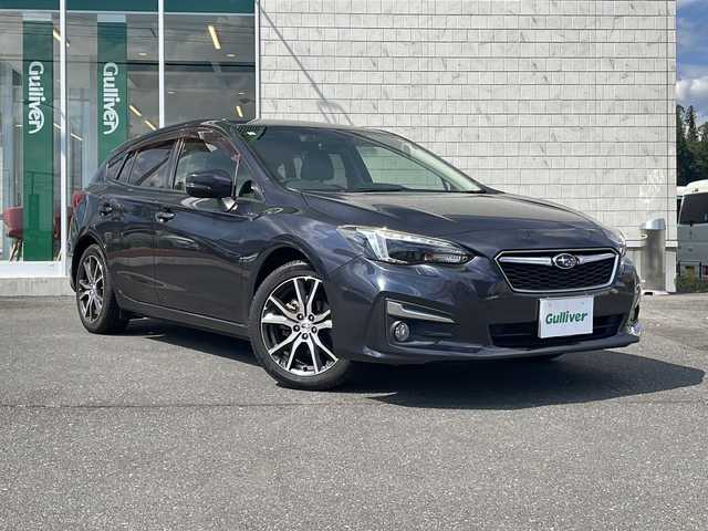スバル インプレッサ スポーツ 2．0i－L アイサイト 岩手県 2017(平29)年 9万km ダークグレーメタリック 純正８インチSDナビ/AM/FM/CD/DVD/Bluetooth/フルセグTV/バックカメラ/ビルトインETC/ドライブレコーダー/レーダークルーズコントロール/衝突被害軽減ブレーキ/レーンキープアシスト/横滑り防止装置/アイドリングストップ/オートライト/LEDヘッドライト/フォグランプ/スマートキー/プッシュスタート/電動格納ミラー/純正17インチAW/純正フロアマット