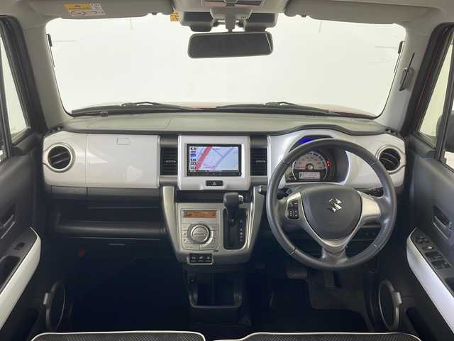 スズキ ハスラー X 秋田県 2018(平30)年 6.3万km フェニックスレッドパール/ブルーイッシュブラックパール 4WD/社外SDナビ/　（CD/DVD/フルセグTV/Bluetooth）/ステアリングスイッチ/前席シートヒーター/衝突軽減ブレーキ/レーンキープアシスト/横滑り防止装置/アイドリングストップ/純正フロアマット/純正アルミホイール/HIDライト/オートライト/スマートキー/スペアキー
