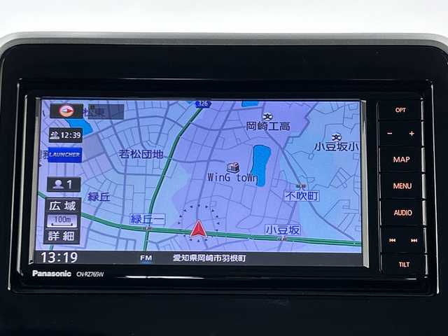 スズキ スペーシア カスタム HYBRID XS 愛知県 2021(令3)年 1.9万km ブルーイッシュブラックパール3 純正ナビ/・フルセグ/・Bluetooth/・CD/DVD/・USB入力端子/・SD音楽録音/運転席シートヒーター/レーダークルーズコントロール/ビルドインＥＴＣ/スズキセーフティーサポート/衝突軽減ブレーキ/レーンキープアシスト/コーナーセンサー/オートマチックハイビーム/前後ドラレコ/ＬＥＤヘッドライト/フォグランプ/ステアリングスイッチ/スマートキー